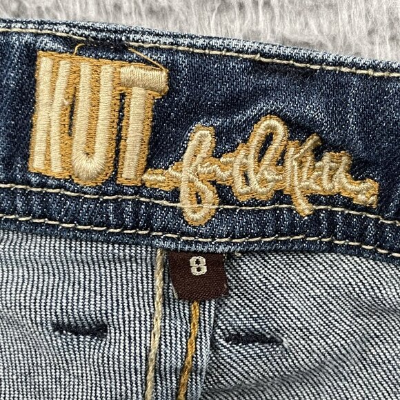 Kut from the Kloth Jeans Womens 8 Catherine Slim Boyfriend Denim - Picture 5 of 10